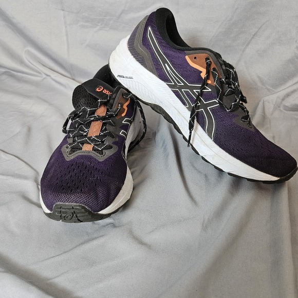 Asics Shoes - ASICS GT-1000 FlyteFoam Women's Running Shoes Size 10‎ Purple Black Orange